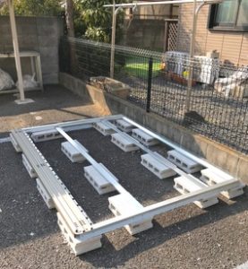 屋外物置④