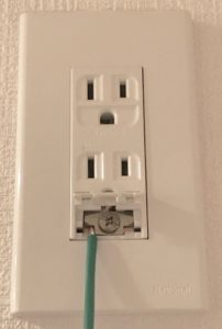 アース線接続②